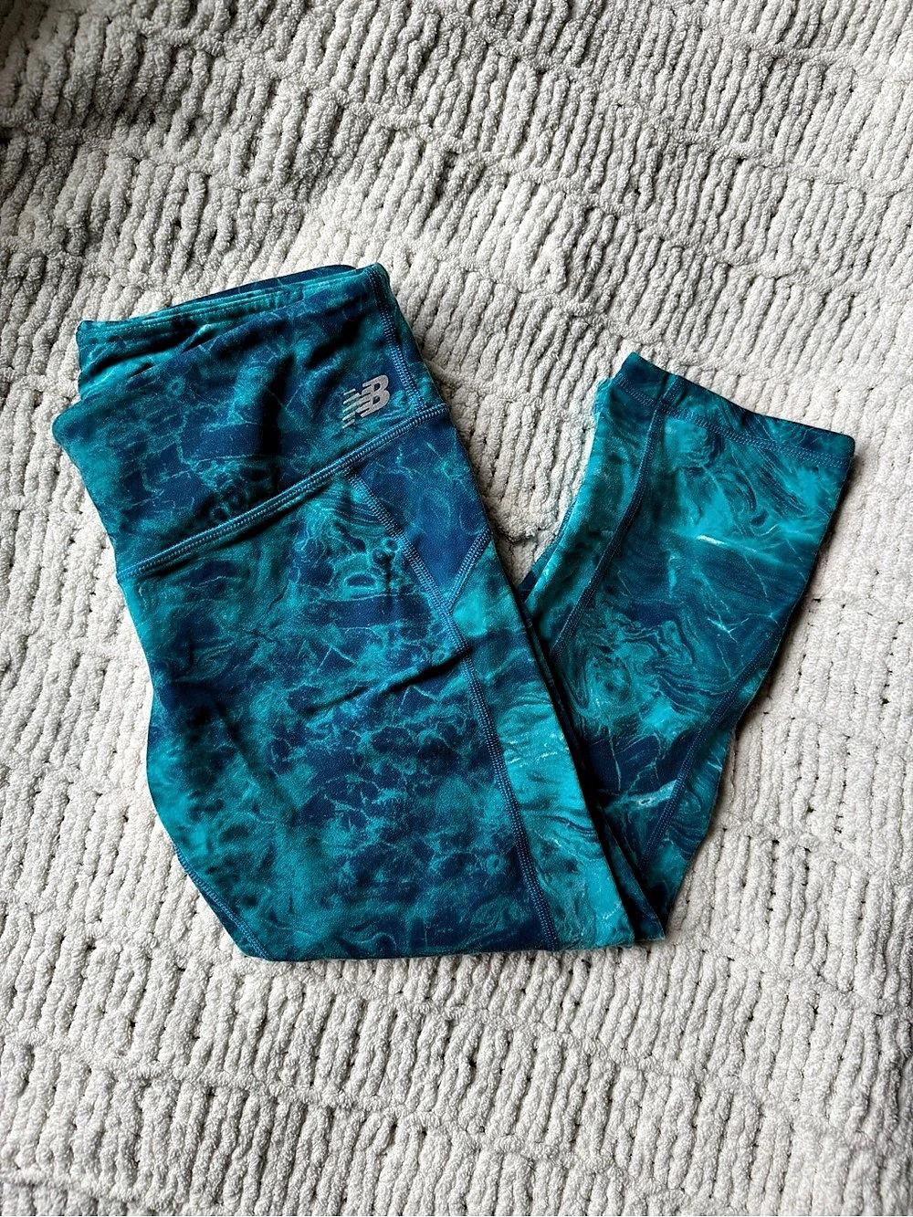 New Balance Women's Abstract Athletic Capris